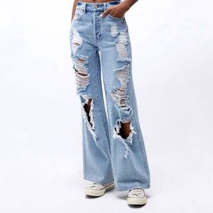 Pacsun Distressed Baggy Jean
